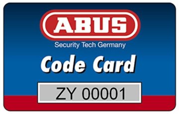 ABUS Profil-Zylinder D6XNP 30/35 mit Codekarte und 5 Schlüsseln, 48298 - 2