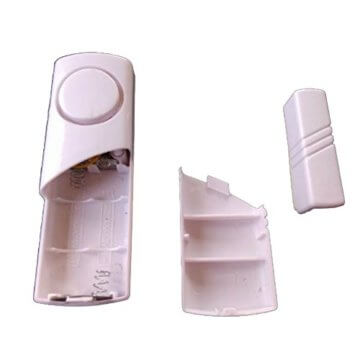 Eurosell 3 Stück Fenster / Tür Alarm Sensor + Sirene - Einbruch Diebstahl Schutz ! Türalarm / Fensteralarm FUNK Alarmanlage Alarm Alarmsystem - 3