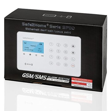 Safe2Home® Funk Alarmanlagen Set SP110 Verpackung